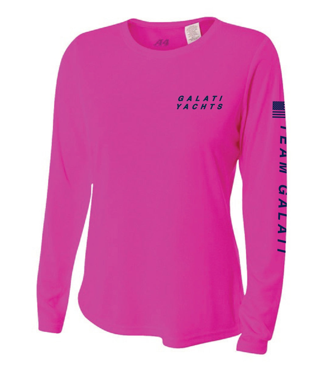 A4 Ladies Long Sleeve - More Colors Available